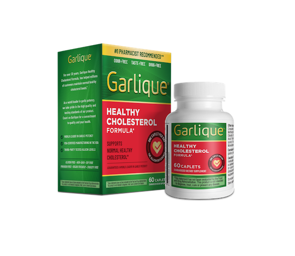 Product image: Garlique Healthy Cholesterol Formula bottle